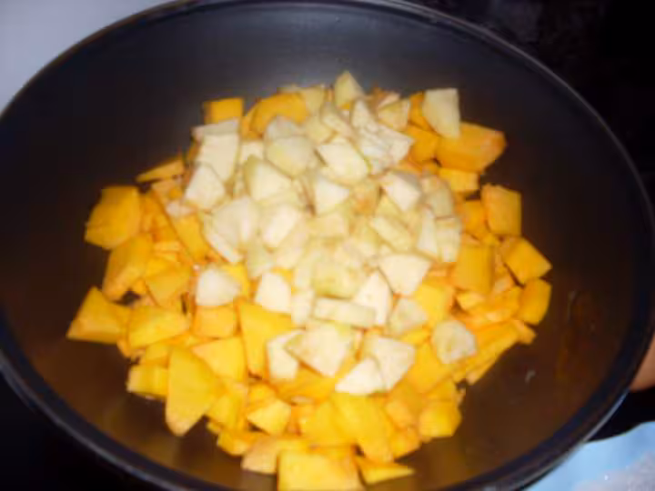 Tourte a la courge pommes