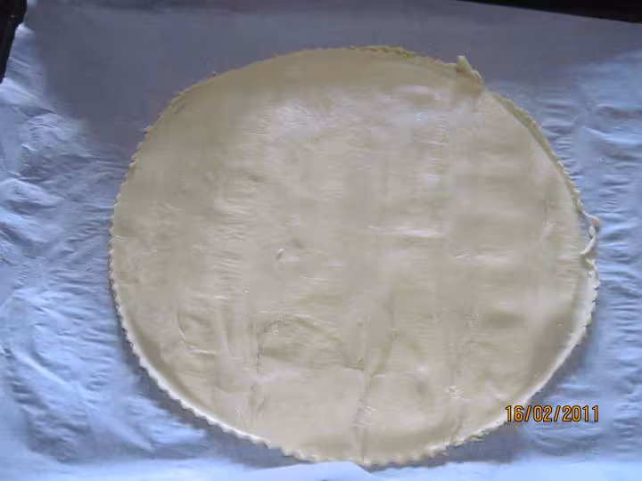 Tourte a la viande de porc et fenouil