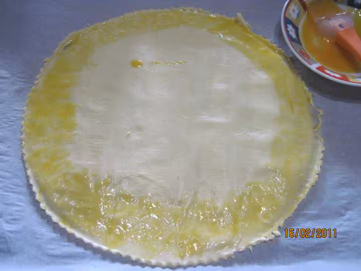 Tourte a la viande de porc et fenouil