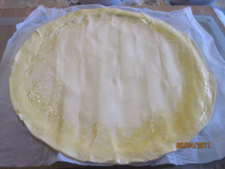 Tourte aux fruits mer et saumon