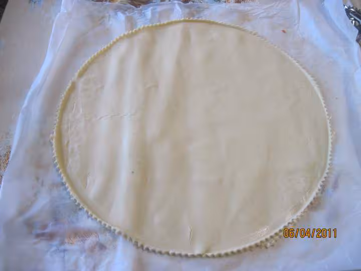 Tourte aux fruits mer et saumon