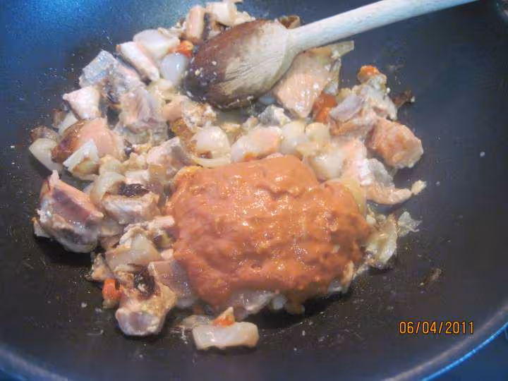 Tourte aux fruits mer et saumon