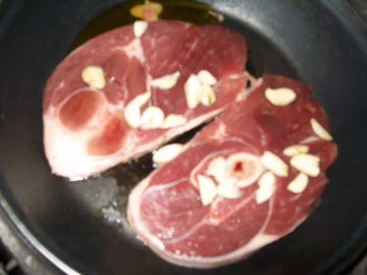 Tranches d agneau aux boulettes de p de terre