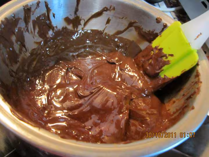 Truffes au chocolat noir
