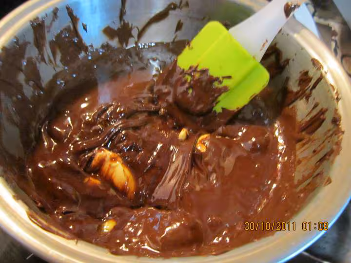 Truffes au chocolat noir