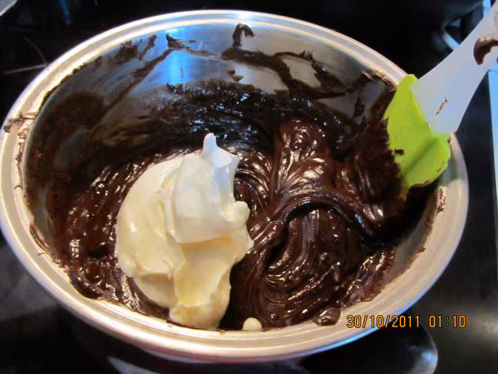 Truffes au chocolat noir