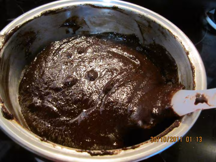 Truffes au chocolat noir