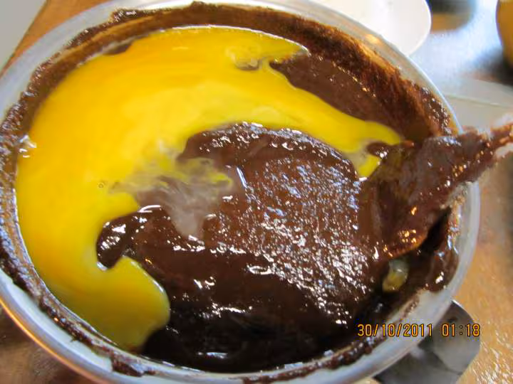 Truffes au chocolat noir
