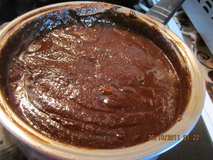 Truffes au chocolat noir