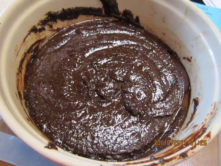 Truffes au chocolat noir