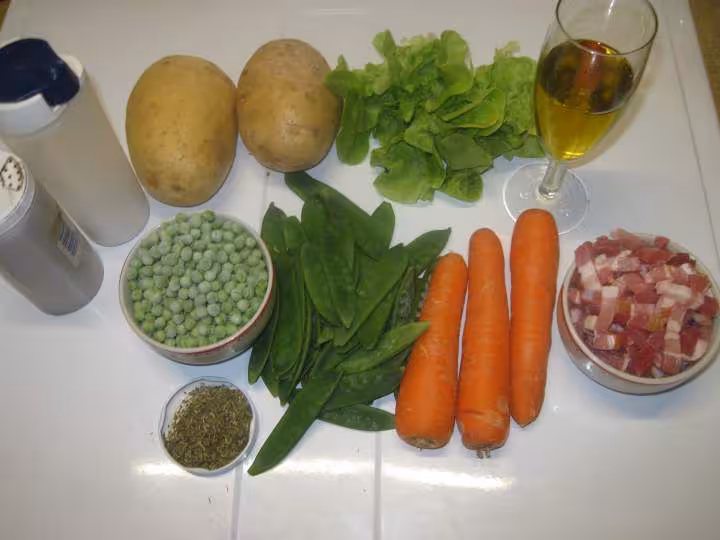 Une poelee de legumes cuisinee