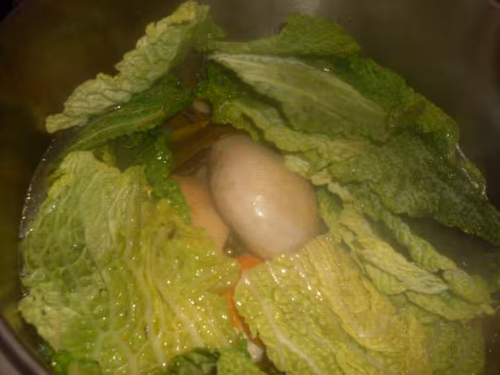 Une potee de poule