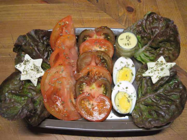 Une ritournelle de tomates variees