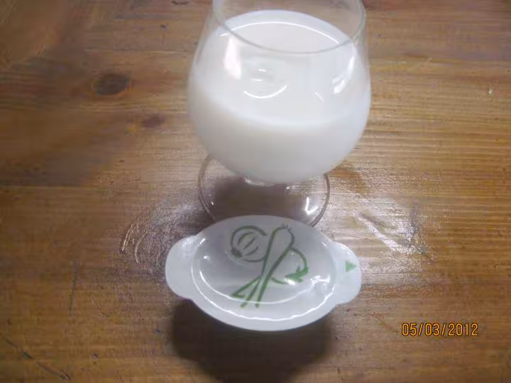 Veloute de choux rave et chouchou au micro ondes