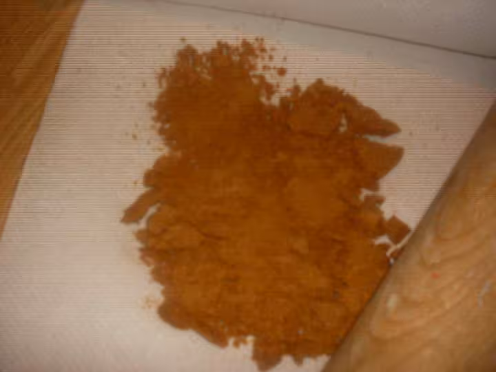 Verrines au speculoos glace macaron
