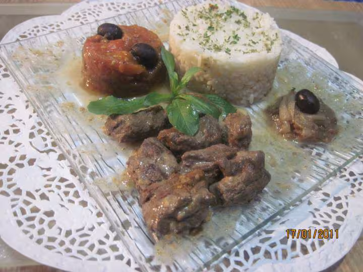 Viande a bouguignon au massale