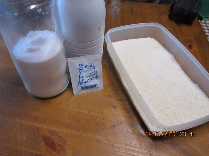 Yaourts a la noix de coco