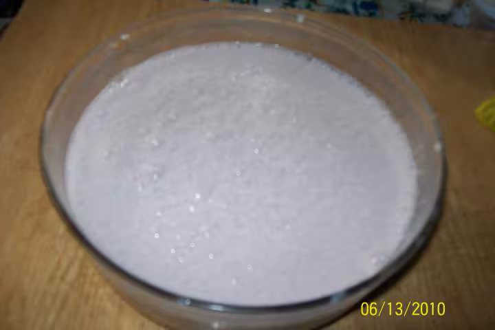 Yaourts au sirop de cassis yaourtiere