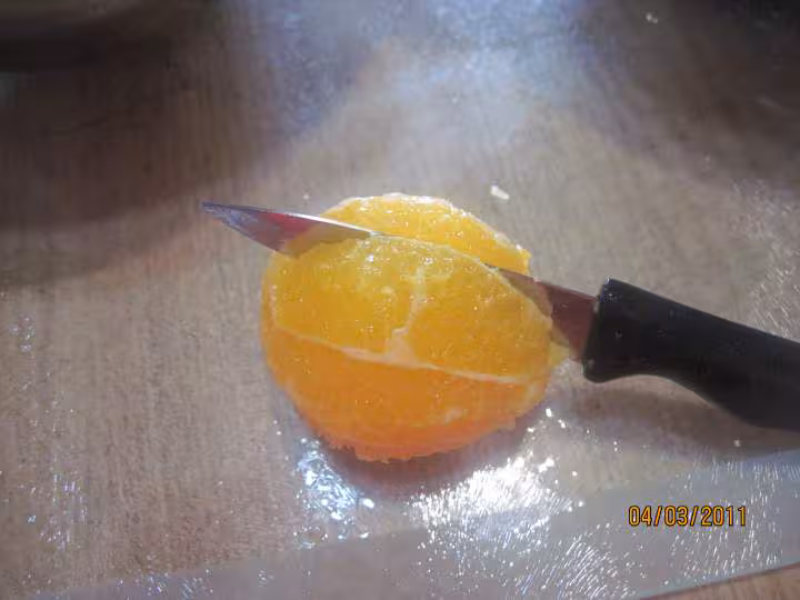 Yaourts aux agrumes d oranges