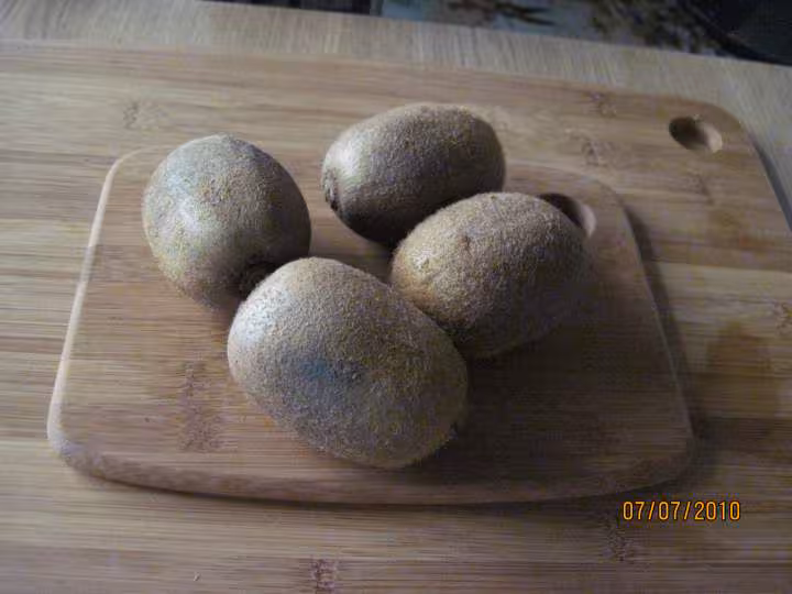 Yaourts aux kiwis verts