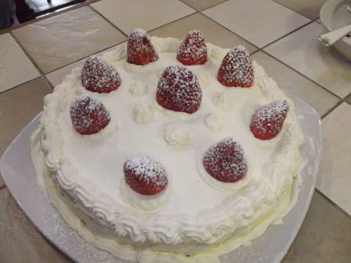 Christmas cake japonais