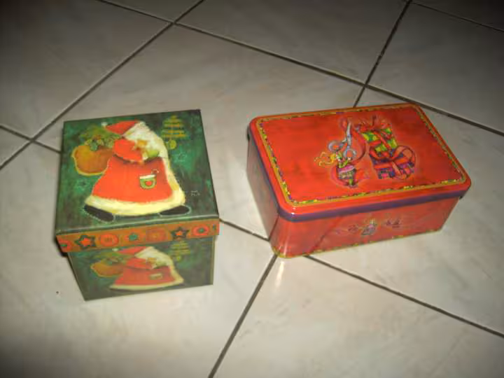 Boites pour gateaux de noel