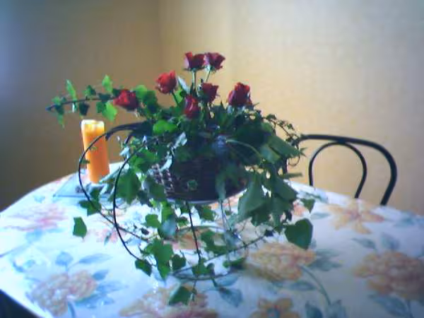 Essai composition florale mariage