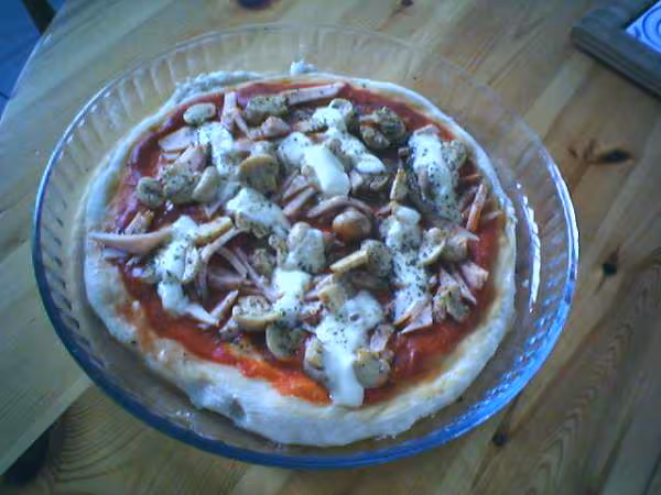Pizza precuite