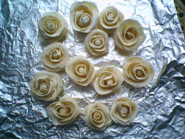 Rosesen pate asel avant decoration