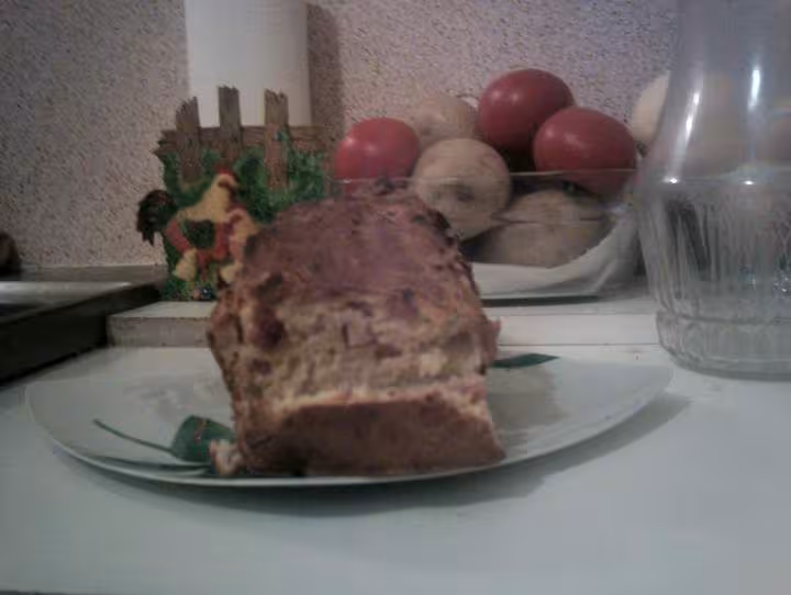 Cake au jambon olive