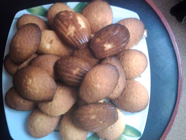 Madeleines au miel