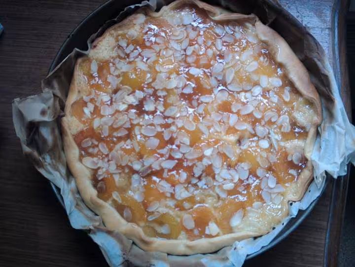 Trate aux abricots