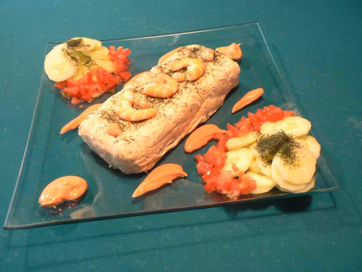 Terrine saint jacques aux crevettes
