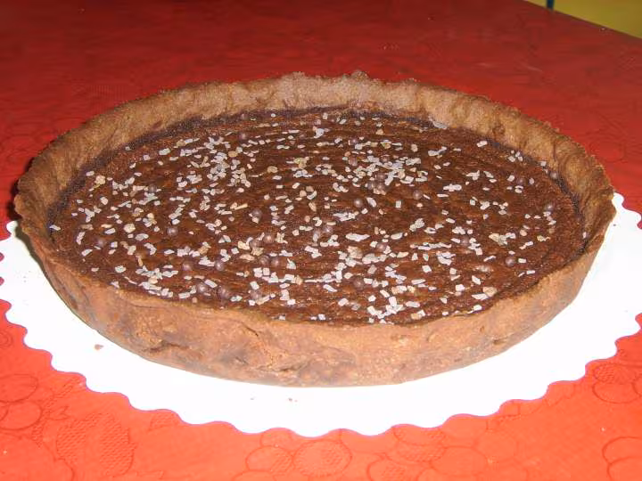 Tarte a la mousse au chocolat de christophe felder