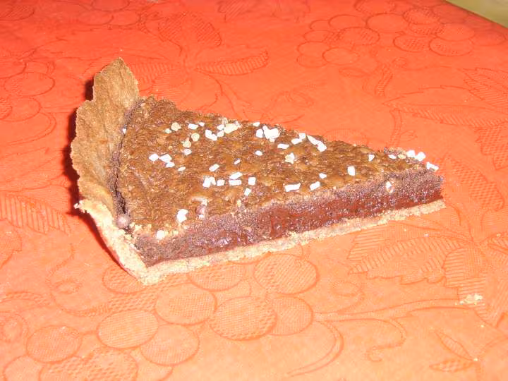 Tarte a la mousse au chocolat de christophe felder