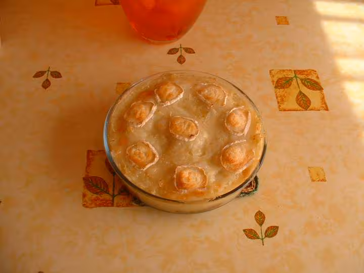 Parmentier de chevre dore a point miammm