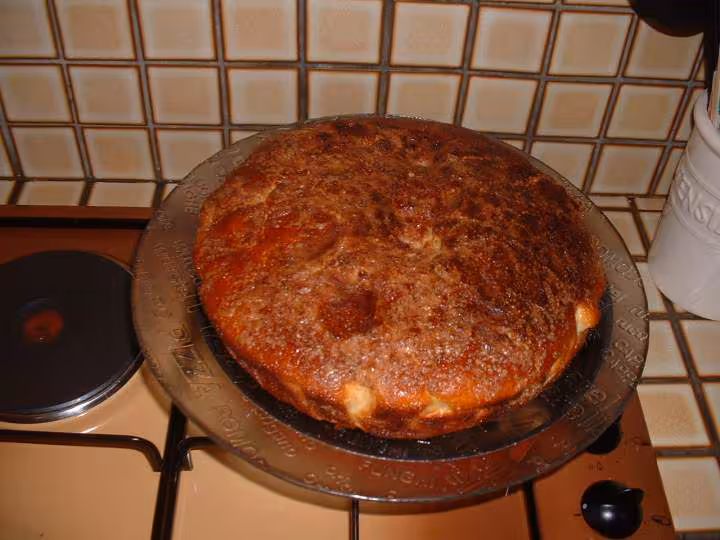 Tarte brioche au sucre