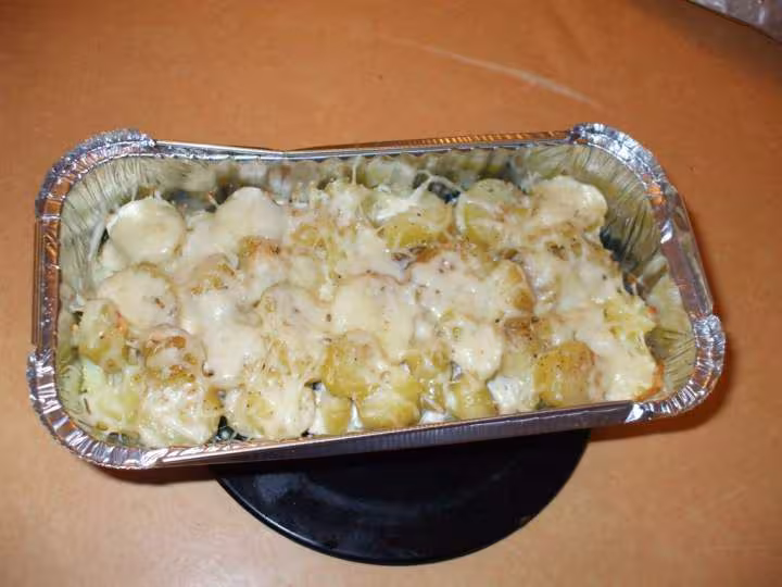 Gratin pommes de terre epinards 2
