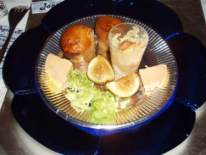 Pain d epice au foie gras