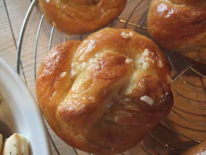 Bretzel au sucre perle