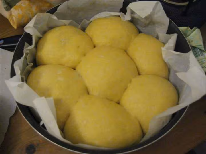 Brioche mix aladin apres poussee lente en frigo