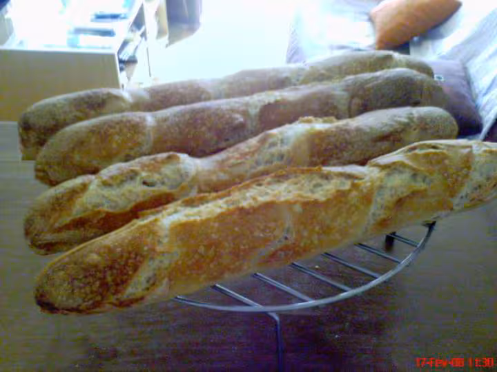 Parisienne en poolish a pate fermente 1er essai