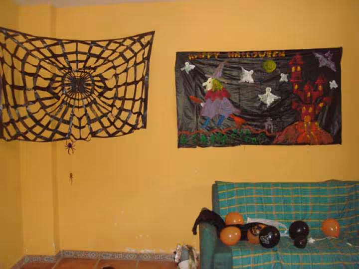 Deco mur halloween