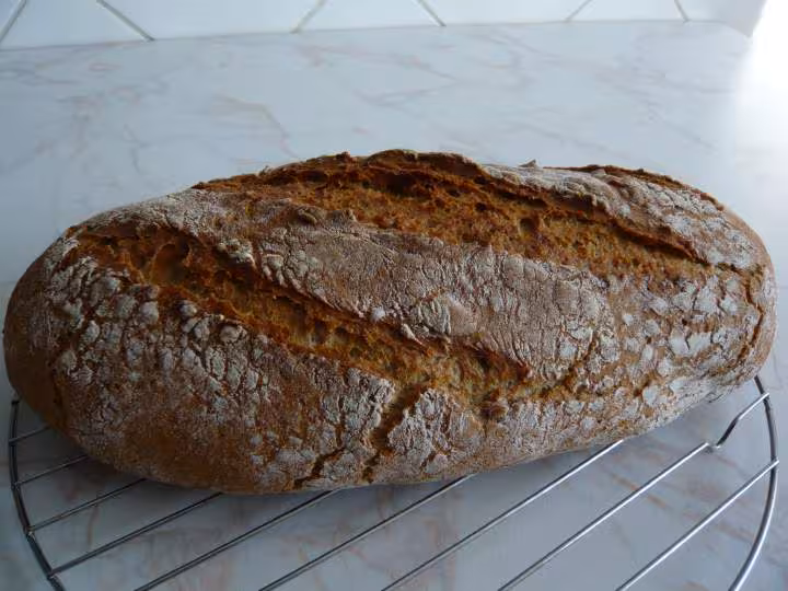 Pain de campagne cuit dans cocotte usa