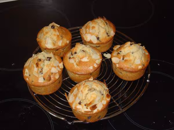 Muffins amaretto de flore