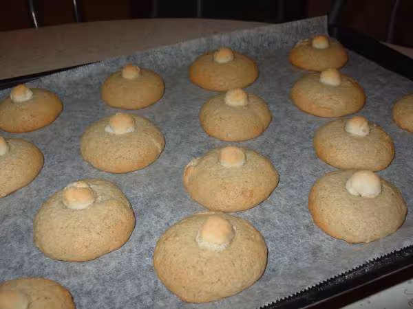 Pains d epices avant glacage de chocolat