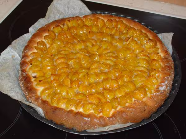Tarte aux mirabelles