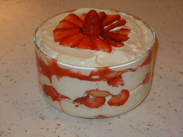 Tiramisu aux fraises