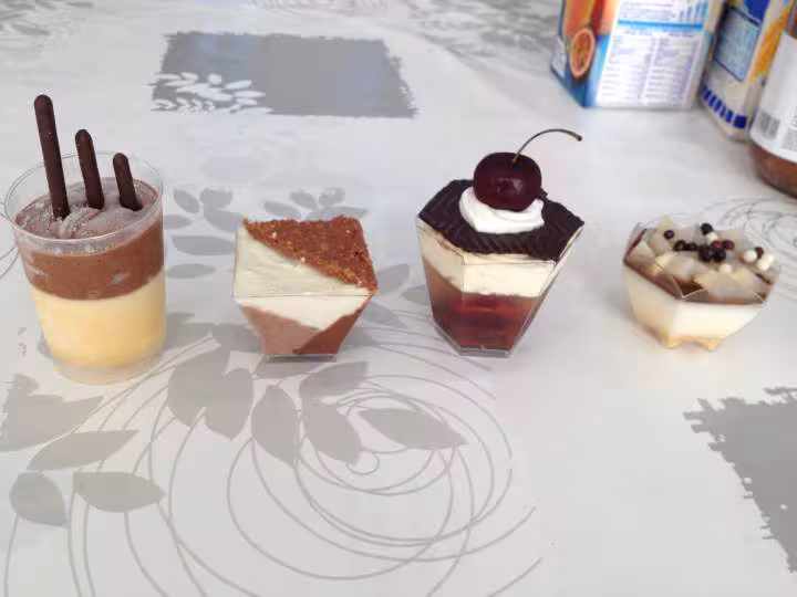 Assortiment de verrines