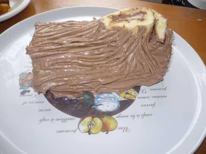 Buche au chocolat